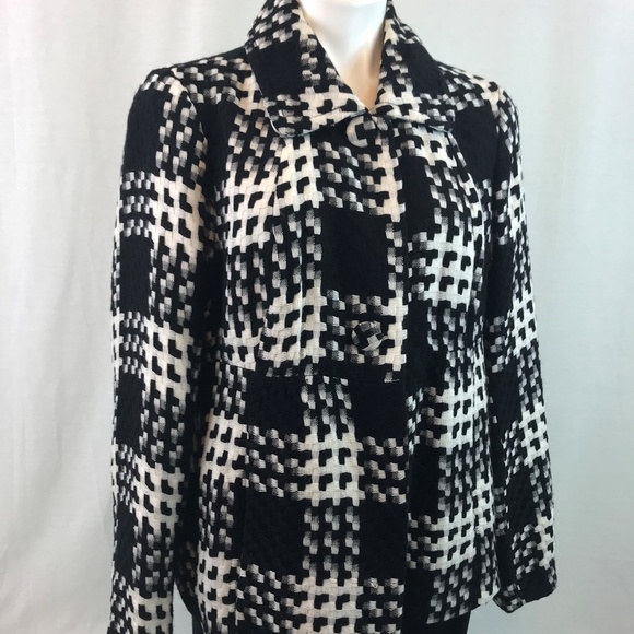 Apostrophe Jackets & Blazers - Apostrophe Wool Blend Pea Coat Jacket Size LG